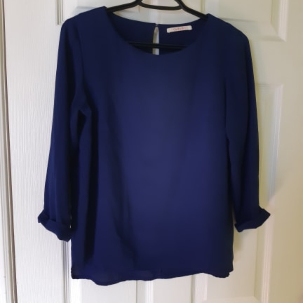 Blue blouse
